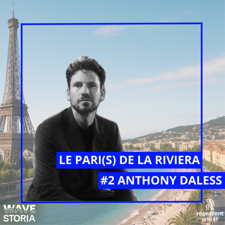 Anthony Daless, entrepreneur et opticien du Collectionneur Lunetier à Nice, invité du Pari(s) de la Riviera