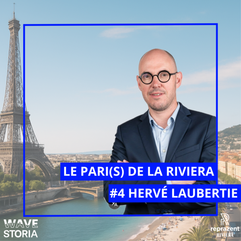Hervé Laubertie, directeur général de Team Nice Côte d'Azur, invité du Pari(s) de la Riviera